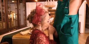 คุณนายโม๊คควยคนสวน